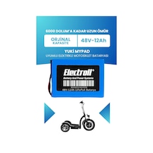Yuki Mypad Batarya Standart Kapasite Lifepo4 48v 12ah Elektrikli Motorsiklet Bataryası