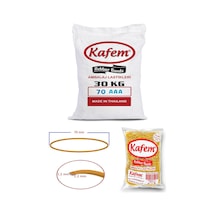 Kafem Ambalaj Lastiği 70 Mm 30 Paket X 1000 Gram Koli