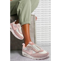 Nike Air Max 90 Futura Triple Leather Unisex Sneaker Hakiki Deri Spor Ayakkabı Pembe