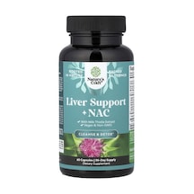 Nature's Craft, Liver Support + Na-c With Milk Thistle Extract, 60 Capsules