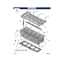 Silindir Kapak Alt Klape 308-3008-508-5008-boxer Iii-expert Iv Dw10/dw12