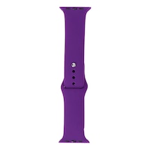 Lexroo Watch Ultra 49mm Band Serisi Klasik Kordon Silikon Strap Kayış - New Purple