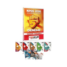 2026 Kpss Gygk Ortaöğretim Önlisans Süper 5 Deneme Ve 7li Branş Deneme Seti Yediiklim Yayınları Diğer