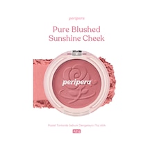 Perıpera Pure Blushed Sunshine Cheek 28 Romantic Rose