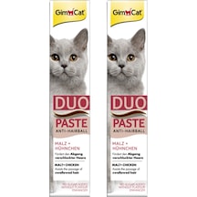 Gimcat Duo Paste Tavuklu Malt Kedi Macunu 2 x 50 G