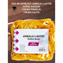 500 Gr Geniş Boy Ambalaj Lastiği Doğal Kauçuk Yüksek Esneklik Yüksek Kalite
