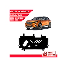 Peugeot 2008 1.5 Dizel 2018-20266 Çelik Karter Muhafaza Çelik Koruma Sacı A+ Kalite Yerli Üretim