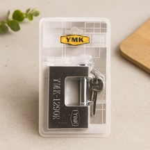 90 Mm Gri Kayar Milli Asma Kilit Renkli
