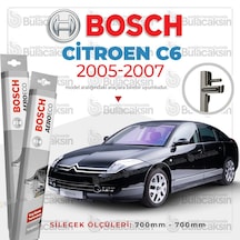 Citroen C6 Muz Silecek Takımı 2005-2007 Bosch Aeroeco