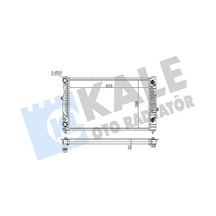 Audi A4 B5 Motor Radyatoru 1.6 1995-2001 Adp Ahl Ana Arm Kale 349240