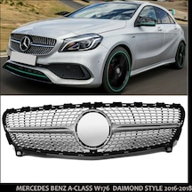 Mercedes W176 A Serisi Diamond Ön Panjur Izgara 2016-2018 Arası