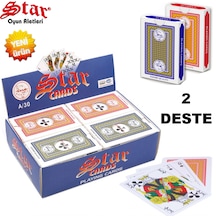 Iskambil Kağıdı Star Oyun A/30 Iskambil Kağıdı Pişti Batak Kağıdı
