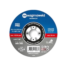 Magmaweld Magmacut Inoxpro Kesme Taşı 125 X 1.0 X 22 mm -10 Adet