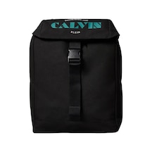 Calvin Klein Graphıc Flap Backpac, Ub1 Siyah Erkek Sırt Çantası