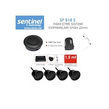 Sentinel Park Sensörü Ses İkazlı 18mm Siyah