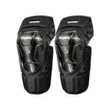 Novahub Yüksek Dayanıklılık Mdl1019 Karbon Fiber Korumalı Motosiklet Dizliği Siyah Siyah