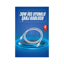 Erstype-c Ligtning 30w İos Şarj Kablosu Hızlı Şarj Kablosu