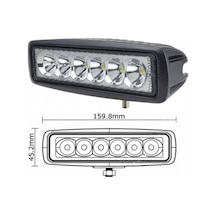 Ducki 15Cm 6Inc Led 18W Spot