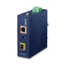Industrial Compact 100/1000base-x To 10/100/1000base-t 802.3at Poe Media Converter Tdrtr