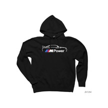 Bmw M Power Siyah Kapşonlu Sweatshirt Hoodie (237393794) Siyah