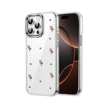 Newface Apple İphone Uyumlu 14 Pro Max Fiyonk Desenli Kapak - Desen 6 Çokrenkli