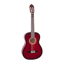 Valencia Vc104T Sap Çelikli Kırmızı Sunburst Klasik Gitar