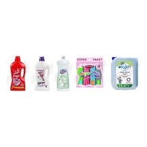 Bingo Yüzey Tem. Fresh 2.5 Lt + Yüzey Tem. Fresh 2.5 Lt + Sıvı Bulaşık Deterjanı 1500 Ml + Temzilik Bezi 4'lü + Çamaşır Suyu 4 Lt 5'li Set Diğer