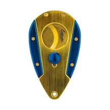 Lubinski Yaprak Model Puro Kesici Mavi-gold 60ring