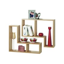 Rafkestir Puzzle Duvar Rafı - Akçaağaç