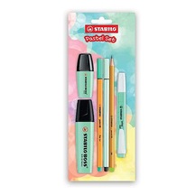 Stabilo Tek Renk Pastel Set 6'lı Yeşil