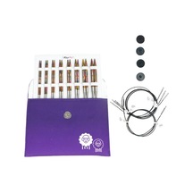 Knitpro Symfonıe Değiştirilebilir Ahşap Misinalı Şiş Seti 13 Cm 20661