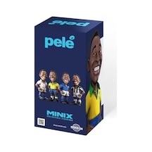 Mınıx Pele Brezilya 1. Kit 12 Cm Figür - Koleksiyonluk Pele Figürü Spor Futbol Simge Serisi Hayranlar İçin