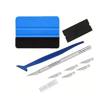 Chuangyinshop 1 Set Araç Kaplama Alet Seti Vinyl Squeegee Scraper Bıçak Window Tinting