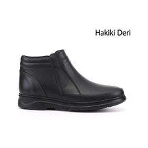 Gönderir Erkek Siyah Fermuarlı Hakiki Deri Bot Dkmb73542946