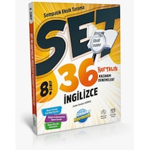 Ünlüler Karması 8.sınıf İngilizce 36 Haftalık Kazanım Denemeleri