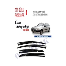 Fiat Tipo Mugen Cam Rüzgarlığı Ön Arka Sunplex A Kalite 90-98
