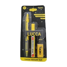 Lucca Mekanik Kurşun Kalem Seti 0.7 Mm Versatil Sarı Renk