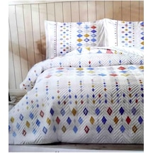 Özdilek Kapitoneli Dört Mevsim Nevresim Takımı Çift Kişilik Color Silices Çok Renkli