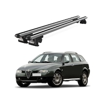 Venüs Alfa Romeo 156 Crosswagon T932 2004-2007 Uyumlu Gri Ara Atkı Port Bagaj Tavan Barı