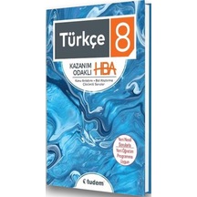 8. Sınıf Türkçe Kazanım Odaklı Hepsi 1 Arada Tudem Yayınları
