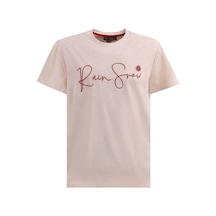 Raınsnow Erkek Sıfır Yaka T-Shirt-Bej (504689671) Bej