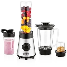 Buz Kırıcı - Kahve Öğütücü Hazneli - Şişeli Çok Amaçlı Smoothıe Blender 800ml - 500w Shb-3190 5691