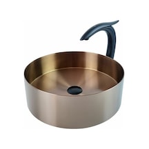 Paslanmaz Çelik Rose Gold Çanak Lavabo Renkli