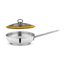 Schafer Held Çelik Tava 26 Cm Sarı Silikon Kapaklı