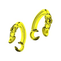 Psr Aksesuar Earhook Kulaklık Tutucu Aparat Evrensel Uyumlu, Düşme Önleyici, Ayarlanabilir Kanca Tasarım, Spor Ve Günlük Kullanım İçin Rahat Kulaklık Askısı Sarı