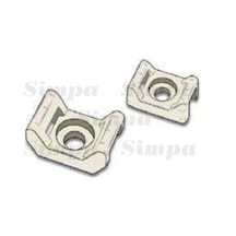 Simpa Sp-vkb-1 Vidalı Kroşe,16x10,5 Beyaz, 500 Adet