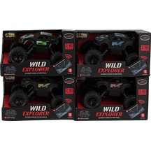Mey İthalat Cr1952 Kumandalı Şarjlı Wild Explorer Off Road Jeep -can Oyuncak Siyah