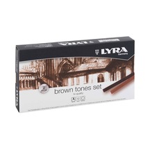 Lyra Toz Pastel Polycrayons 12 Li Kahverengi Tonlar 5641121 Çok Renkli