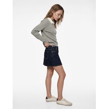 Koton Uzun Kollu Basic Düğmeli Slim Fit Gömlek Yaka Hırka Gri 6sal90018ıt Gri