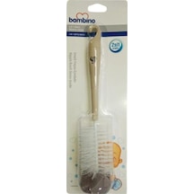 Bambino 2'Si 1 Arada Biberon Fırçası T088 - Krem